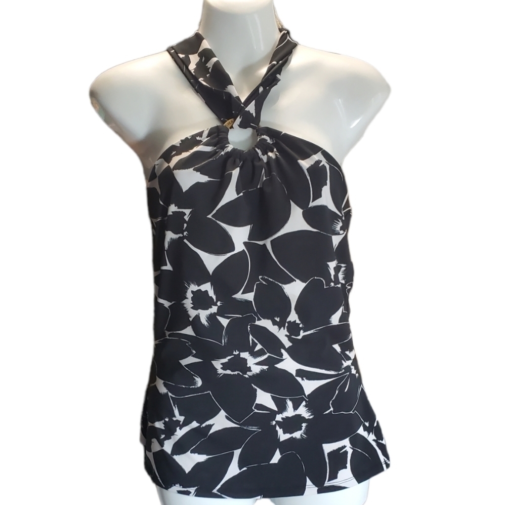 MICHAEL KORS tankini swim top S